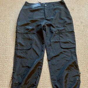 PrettyLittleThing Black Utility Joggers